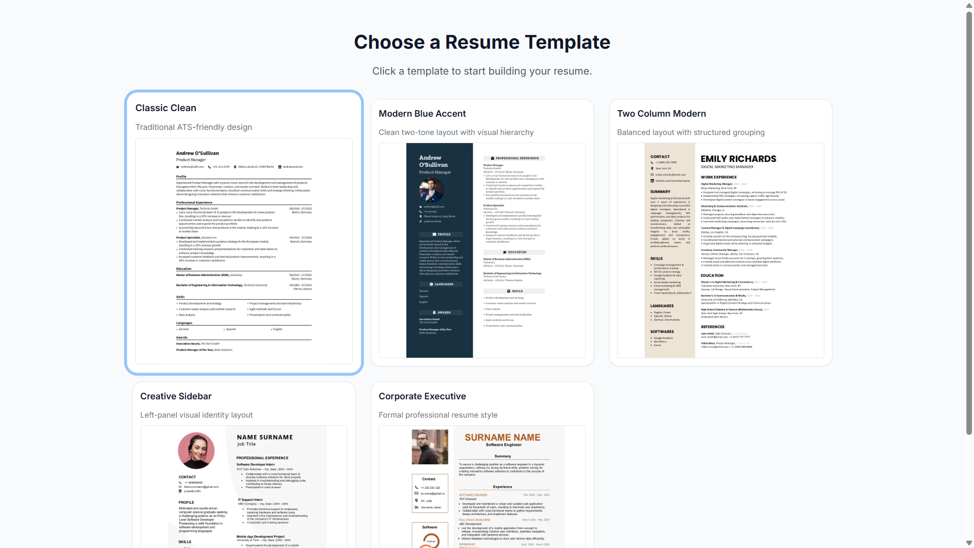 Resume Analysis Results